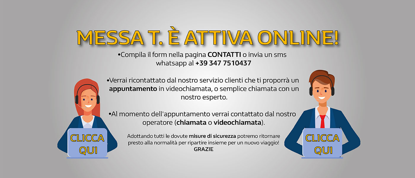 Messa T. è attiva online! | Assistenza online | Videochiamata | chiamata