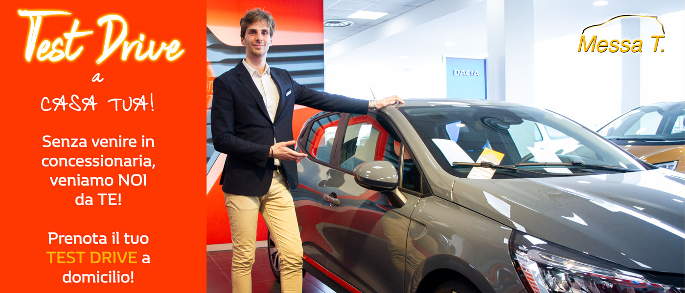 Test drive a domicilio | Concessionaria Messa T | Monza | Vimercate | Merate