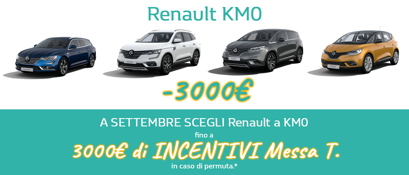 Offerta auto Renault km0