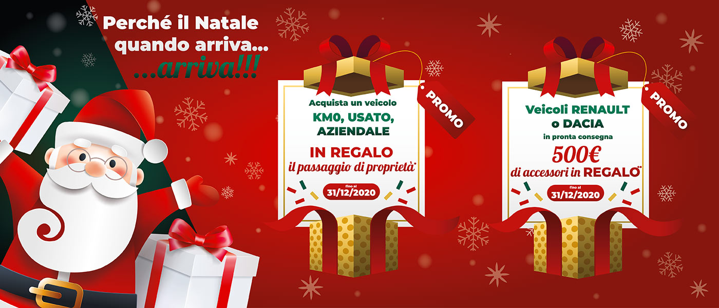 Offerte Natale Renault e Dacia