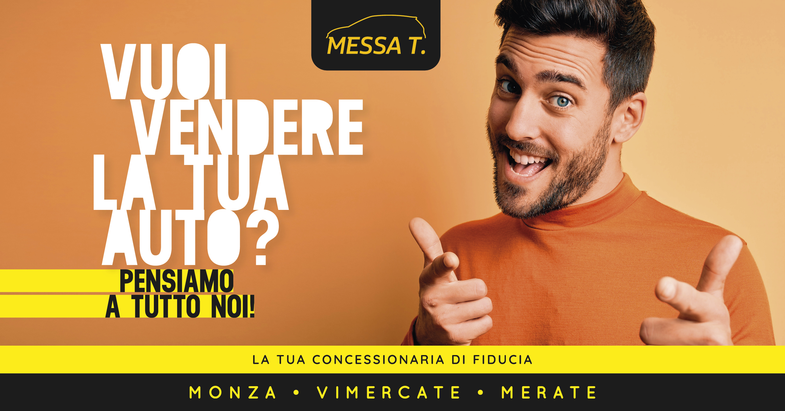 Vuoi vendere la tua auto? La compriamo noi